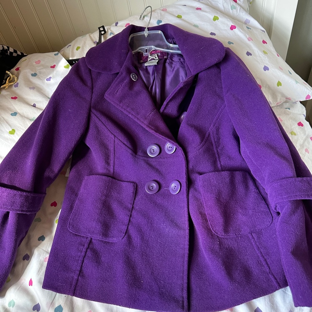 BB Dakota purple coat size xs